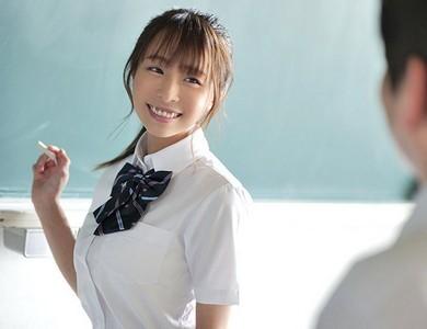 【爆乳JK×誘惑】「先生♥今日もラブホ行こｯ!」制服の上からでも分かる爆乳清楚系JKが放課後、担任をラブホに誘いセックス