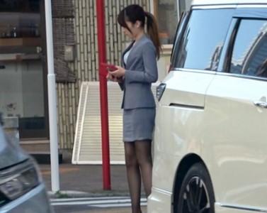 【ドM×OL】ウォーターサーバー営業のスレンダーOLが黒パンスト＆やらしいパンティ着衣で勃起チンポ激ピスされイキまくる!