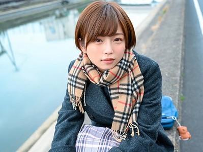 【激カワJK】ショートカットが似合う半端なく可愛いJKが体操着姿と制服姿で学生最後のセックスを!