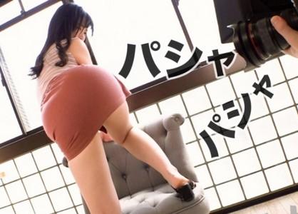 【爆乳×中出し】爆乳Gカップグラドルの個人撮影会で筆おろしをお願いしたカメコが勃起チンポでキツマンを激ピスし大量中出し!