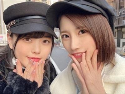 【JD×中出し】見た目と違い男遊び大好きなドすけべJD2人組をナンパし部屋に連れ込み中出しエッチ