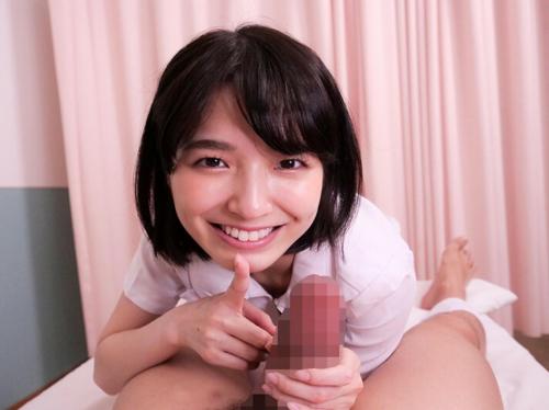 【痴女看護師】「声出したらダメですよ❤️」可愛い顔の美少女貧乳ナースが若い入院患者を誘惑し痴女り勃起チンポをヌク!