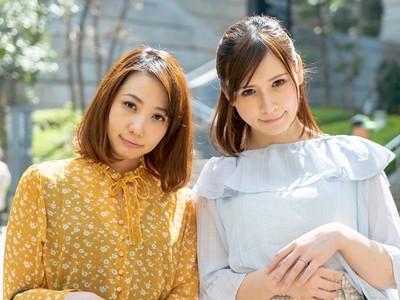 【ママ友×中出し】出産しセックスレスな美人ママ友2人をナンパしご無沙汰勃起チンポを見せつけハーレム中出しエッチ!