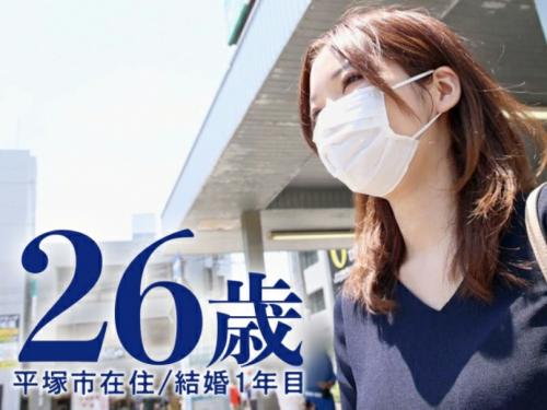 【若妻×ハメ撮り】「毎日シャワーでオナニーしてます...」やらしい下着を履いた美人人妻26歳が極太他人棒でイキまくる!