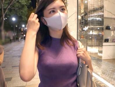 【巨乳美女】服の上からでも分かる巨乳美女のびしょ濡れおマンコに極太チンポ挿入♡