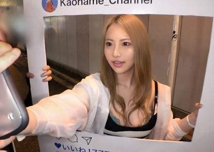 【エロギャル×ナンパ】色気ムンムンのスレンダー巨乳ギャルお姉さんがやらしい下着を履いて極太チンポでガン突きされイキまくる