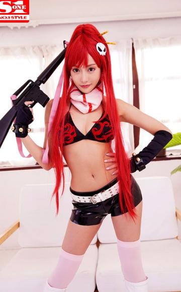 スーパー黄金比BODYコスプレイヤー 発射まで着たまま6変身SEX 明日花キララ