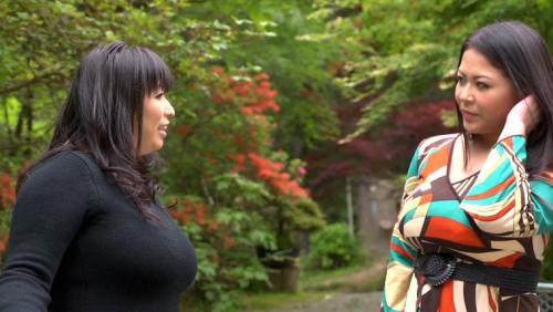 ど熟女温泉レズ ～こってり湯けむり熟百合の湯～ 八木あずさ 折原ゆかり