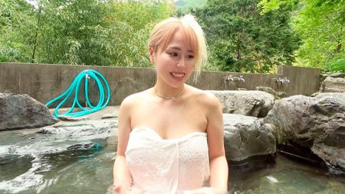 混浴ギャル温泉 Jカップ巨乳エロい事大好き超明るいパイパン淫乱お姉さん