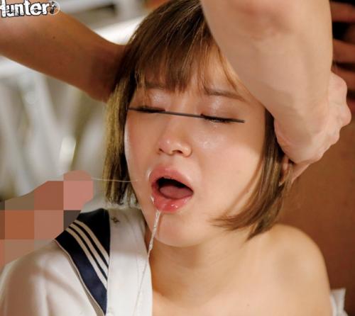 夜の学校でオモチャのようにひたすらイラマチオ＆中出しを繰り返される!
