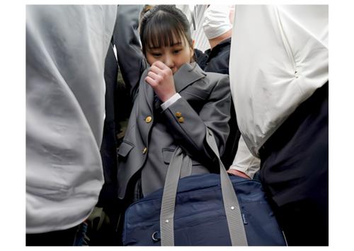 《広瀬このみ》満員電車で見つけた小柄で無垢な制服女子を囲み快感を叩きこむ卑劣な巨漢集団！