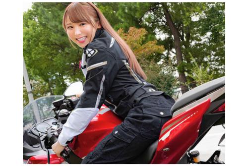 【小倉かずは】趣味バイク、サバサバして男勝りだけどライダースーツ脱いだら男が好きそうなエッロいカラダでAVデビュー！