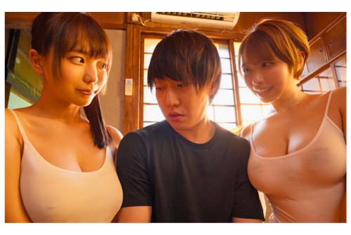 【莉々はるか×宍戸里帆】お義姉ちゃん‥たまらないよッ‥男ならだれもが夢見る爆乳二人によるハーレムすぎる童貞卒業SEX！