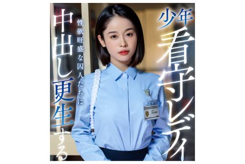 【MINAMO】超美人エリート女看守が指導の一環として性欲旺盛な囚人たちにアメとムチの射精管理プログラムで中出し更生！