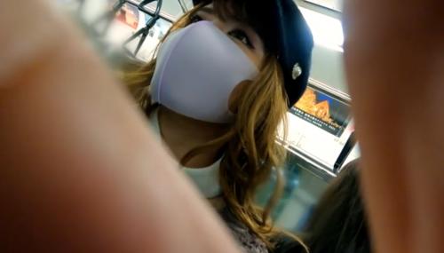 【素人×リアル痴漢】ミニスカ金髪美人ギャルに電車内で中出ししちゃった！！#M男の逆襲