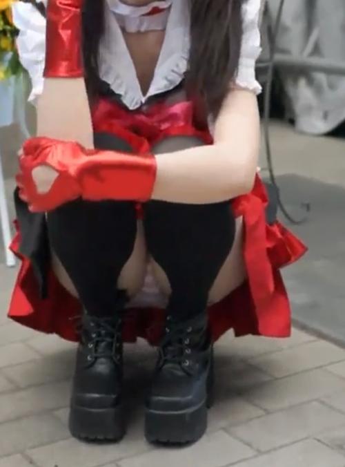 ゴスロリ美少女のコスプレ撮影会に行ったらパンチラだらけのボーナスタイムだったｗ