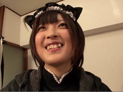かわいいAV女優がリスナーの家に突撃。夢のようなひと時を提供する