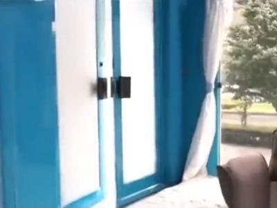 「いや～」インタビュー中の女子大生のパンツをズラして無許可で即ハメ！パニック状態でピストンされる