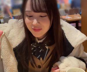 超絶かわいい女子高生と食事デートの後にホテルでハメ撮り。普段とは違ったセックスに感じまくり