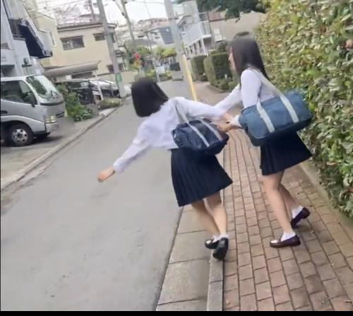 ○尾行された女子高生　強姦強襲レイプされる