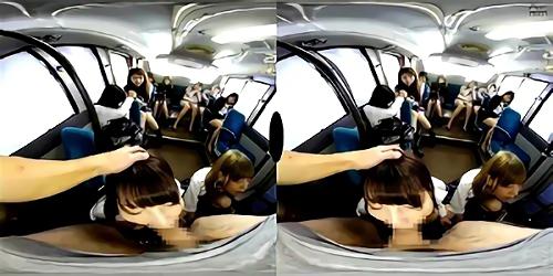 現実のやってはいけないことが、ビデオテープRの世界で体験できる、究極のバス痴漢VR、時間を止めてセックスし放題、私だけの夢がここに生まれる！