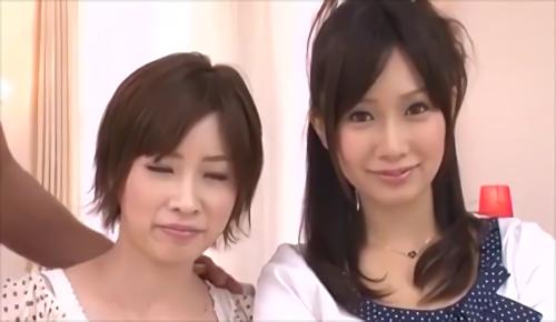 『奥田咲』仲良し女子校生のチンポ奪い合い3PH・、ローターと電マでお互いのクリを刺激して大胆イキ、夢のような味比べファック、！