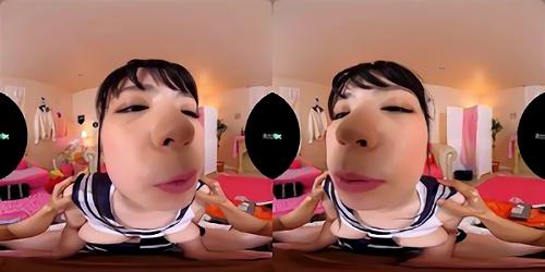 肉感的なJ0アリスで、とても珍しいメガトン級のJcupおっぱいが鈴なりになっている、裏表が嫌だと言いながらも、かなり危険なセクハラを受け入れてしまう！