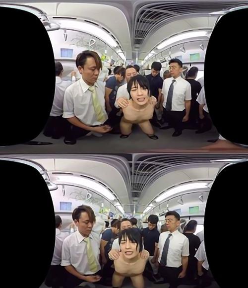 『スレンダー』電車内で痴漢されるスマートJK！集団乱暴、集団凌辱！