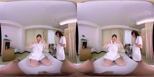 妻になった私たちに隠れて担当する白いパンスト姿の看護師4人、久しぶりに会った看護師たちは、日々の忙しさから性欲が満たされず！