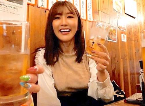 【中出し】『も〜一軒いこ〜よ〜❤︎』酔っ払った美女がホテルへ誘惑…我慢できずにフェラし騎乗位乱れて中出し❤︎