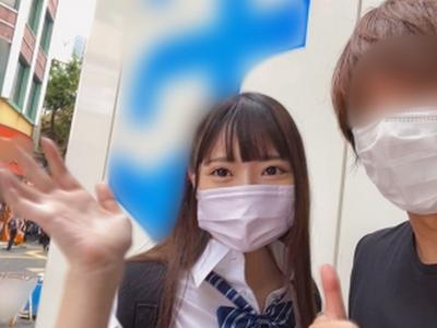 【JK・デート】ロング髪の美人制服女子をホテルで着衣SEX中だしアヘアヘ絶頂アクメ。