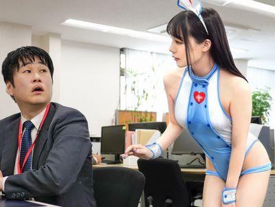 【鈴村あいり】痴女過ぎる秘書とハメ撮りエロすぎたガーターストッキングにフル勃起したペニスを絡ませザーメン飛ばしてエロビッチ。