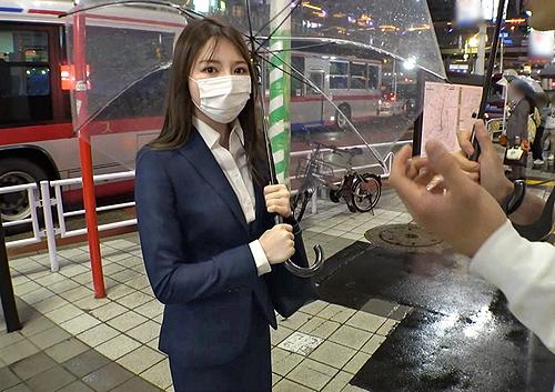 仕事終わりの帰り道でナンパされたマスク美人！エロすぎる（お●んこ）に僕らのペ〇スはフル勃起したハメ撮りビッチ