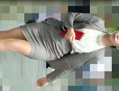 えっちな美脚OLとのエチエチなハメ撮りチンポベロベロしながら精子をごっくんエロビッチ。