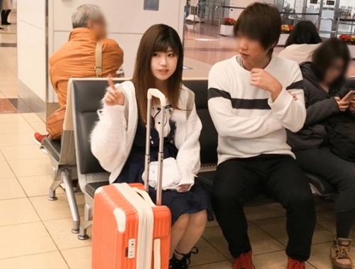 【素人・ナンパ】東京のエアポートで見つけた純朴なお姉さん！ナンパされて連れ込まれたエチエチな悲劇。
