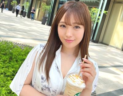 【素人・ハメ撮り】S級美人のお姉さんへインタビューのテイで近寄りハメ撮りへ参加してもらうとアソコベロベロ愛撫。