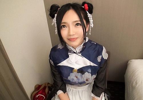 【カフェ店員・ナンパ】コスプレ「カンフーレディー」のコスプレで僕をキャッチしてきたのでナンパハメ撮りしちゃった。
