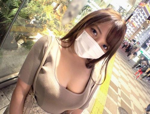 【素人・巨乳】池袋でナンパした爆乳のぽっちゃり系お姉さんとゴム無しハメ撮りで中だしじゃ～。