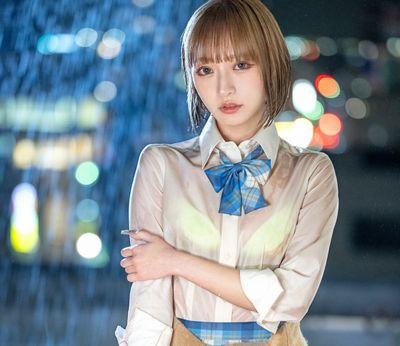 【流川夕】制服コスでずぶ濡れマ〇コにぶち込まれるSSS級美人の絶頂喘ぎにフル勃起。