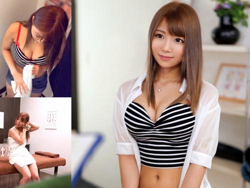 【強気ギャル】おっぱいがデカい美人ギャルお姉さんとマッサージ師がサービスエッチでうっかり中だし。