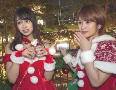 【コスプレ・サンタ】こんなサンタギャルが煙とつから入ってきたら捕まえてパコパコぶち込むね。