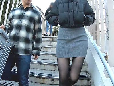 【高身長・女子大生】彼とは遠距離恋愛中らしいのでかなりの欲求不満美女が久しぶりのSEXでアヘアヘ絶頂するレベチ。