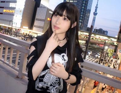 【シロウト・ナンパ】錦糸町でナンパした黒髪の美少女！キレイな脚に勃起してしまうハメ撮りパコパコビッチ。