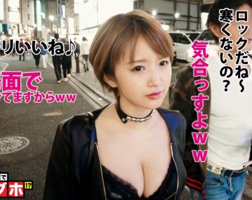 【タイツ・ナンパ】ビラ配りのホットパンツ履いた美人お姉さんを某企画で口説いてお金交渉で中だしハメ撮り！イキまくり潮吹いちゃって。