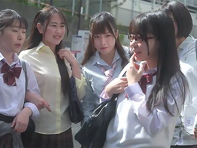 《乱交×JK》超絶かわゆい巨乳女子校生さん乱交セクロスで膣奥パコパコ刺激されて膣内発射までｗｗｗ