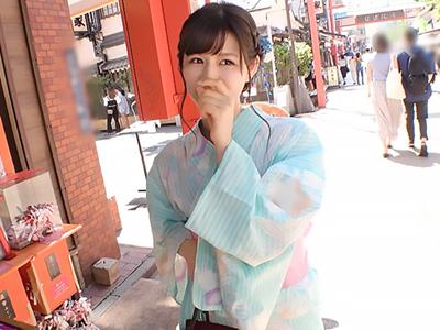 【素人ナンパ】浴衣姿の23才高校の教師さん生徒には絶対見せられない卑猥な姿でパコって感じまくりｗｗｗ
