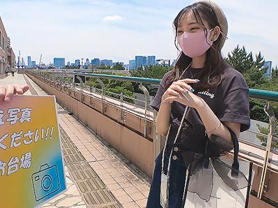 【素人ナンパ】映える写真を撮るためにお台場に来ていた美女学生をナンパして彼氏持ちなのにバッコバコにハメ倒されるｗｗｗ