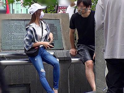 【素人ナンパ】21才アパレル店員の素人女さんを渋谷でゲット‼体動かす事が好きみたいなのでトレーニング器具で釣って連れ込みｗｗｗ