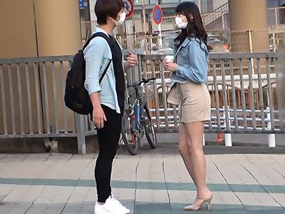 【素人ナンパ】上野で見つけたミニスカ美脚がたまらん22才エステティシャンの素人美女さんの子宮をフルボッコしたったｗｗｗ