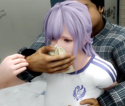 【３Dエロアニメ】体操服のJKをトイレで無理矢理寝かせてエロい身体を思う存分犯しまくってしまう！！